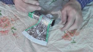 ПОХОДНЫЙ ТОПОР С БЫСТРО СМЕННЫМ ТОПОРИЩЕМ СВОИМИ РУКАМИ.