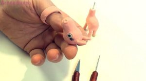 Как слепить Длинную Лошадь в Воздушном слое ?♀️ ЛЕПИМ ЛОНГ ХОРС (Long Horse) НЯШ