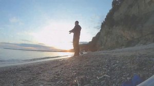 Рокфишинг в Абхазии. Вечерняя рыбалка в Лдзаа. Монашеское ущелье