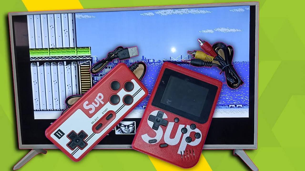 РАСПАКОВКА И ОБЗОР GAMEBOX PLUS 400 В 1 _ПОДКЛЮЧЕНИЕ К ТЕЛЕВИЗОРУ_