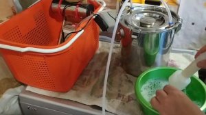 Мойка доильного аппарата за 3 с половиной минуты