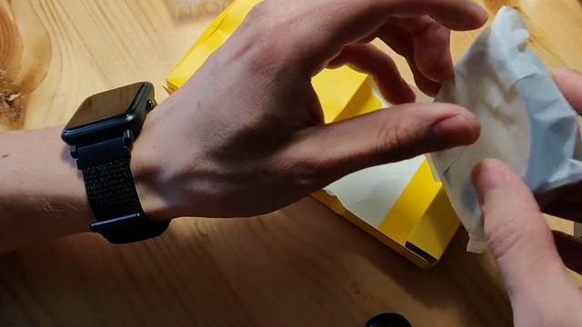 Распаковка miband 3 с Alabom