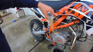 KAYO TT 140 Oil Change