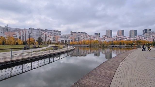Парк Ходынское поле.Обзор часть 1 . #беговая #цскамосква  #паркимосквы #прогулка #осень2023