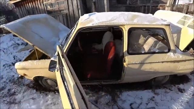 Оживление мертвеца купил “ЗАЗ  968 М   1986 года “, простоявший БОЛЬШЕ 10 лет!  первый запуск