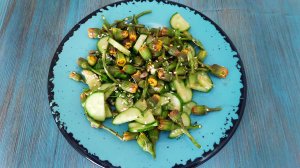 Салат из цветов мать-и-мачехи ☀️ Витаминный салат из дикоросов и овощей