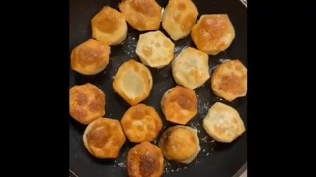 Жареные пельмени НЕОБЫЧНЫЙ РЕЦЕПТ. Рецепт пельменей на сковороде.