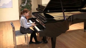 Сакара Агата   г Обнинск  Г  Бургмюллер Песня пряхи