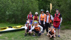 Проморолик сплава 2024 по р. Бол. Кокшага