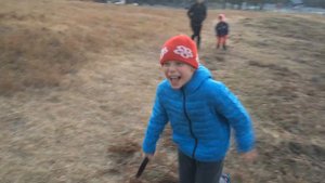 Kids Wrestling at the Daisen White Ski Hill