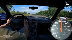 HONDA NSX VTEC на автобане POV