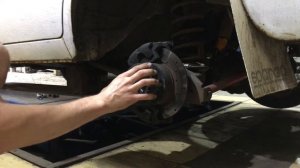 Установка ступичной проставки