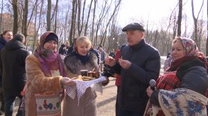 С блинами и забегом! В Люберцах отметили последний день Масленицы