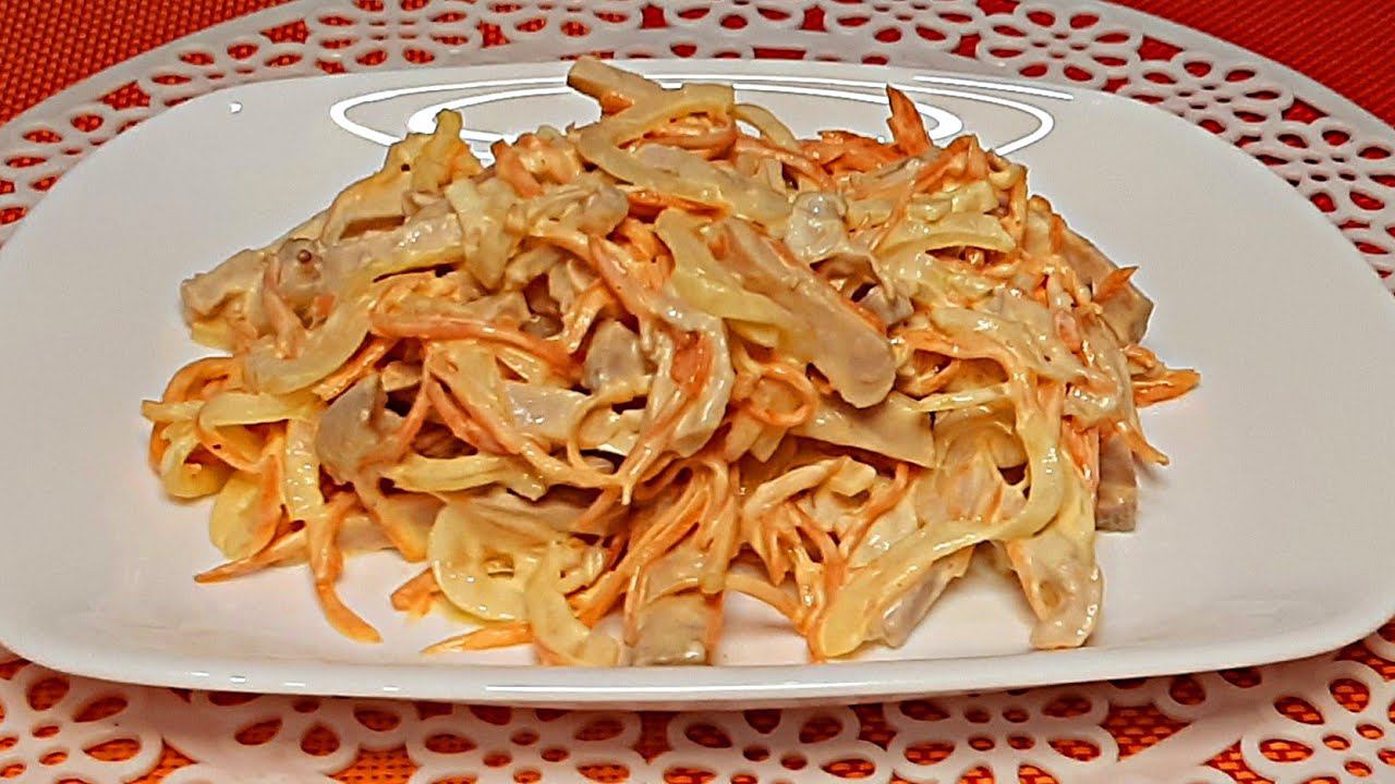 Мясной салат Всего 3 ингредиента смотреть онлайн