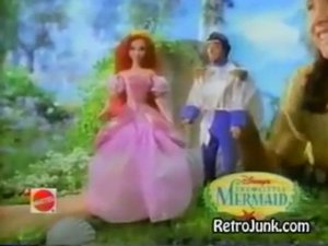 Little Mermaid MATTEL Princess Ariel Doll Commercial