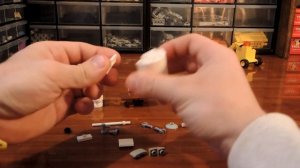 Интерьер в Lego дом №1: стол, ванна, туалет!