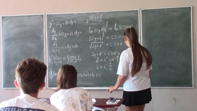 Дифуры с разделяющимися переменными решают студенты смотреть онлайн