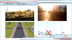 ПДД Урок №23 Движение через железнодорожные  пути