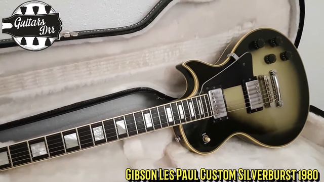 Venta - Gibson Les Paul Custom Silverburst 1980 смотреть онлайн