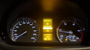 Как изменить язык на приборке Mercedes Vito 639