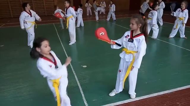 Тхэквондо тренировка дети смотреть онлайн