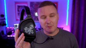ASUS ROG Delta S Animate Gaming Headset Review with Mic Test