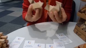 Головоломка из дерева Звезда