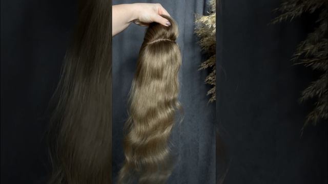 Накладка из натуральных волос