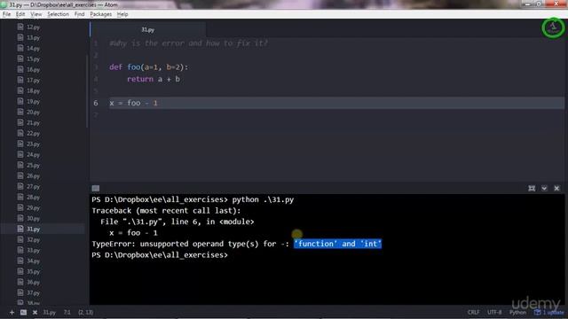 The Python Workbook: Solve 100 Exercises : Exercise 31: Solution