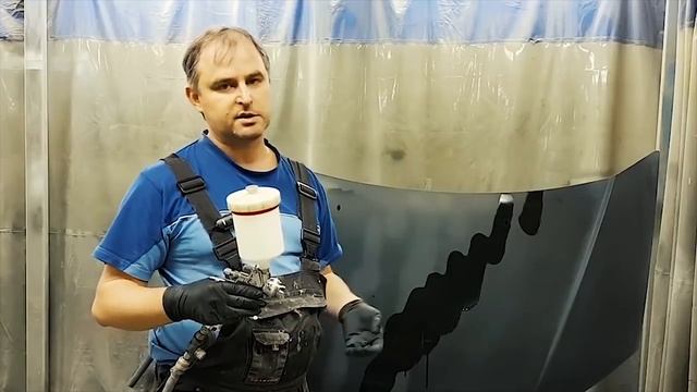 Как самостоятельно научиться красить часть 1/3 Auto Body Paint Video Training