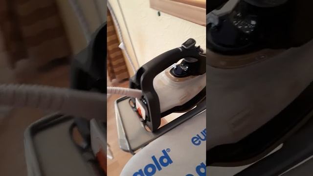 Обзор гладильной доски Eurogold Reflektor 120×38 смотреть онлайн