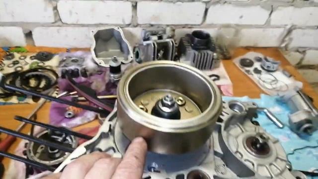 Зонгшен 190сс. Ответ на вопрос. Примерка генератора от мопеда альфа. смотреть онлайн