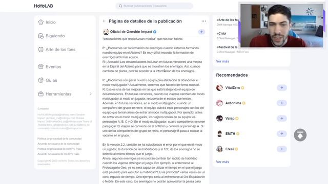 ¡BAAL ES DEMASIADO LUMINOSA! GRACIAS MIHOYO... 😐 Charla desarrolladores 2.2 | Genshin Impact Españo смотреть онлайн