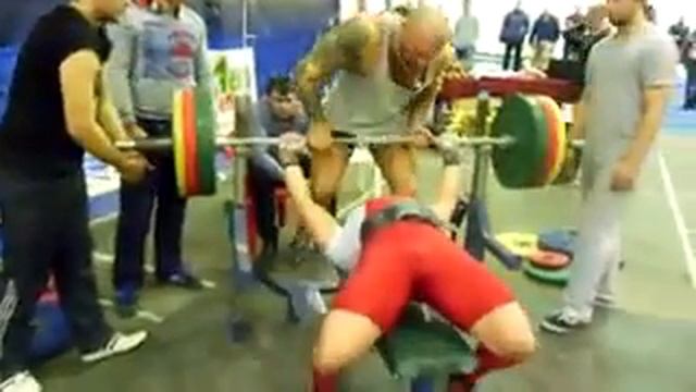 Жим лёжа 210 кг, 20 декабря 2014 года - Евгений Беловал смотреть онлайн
