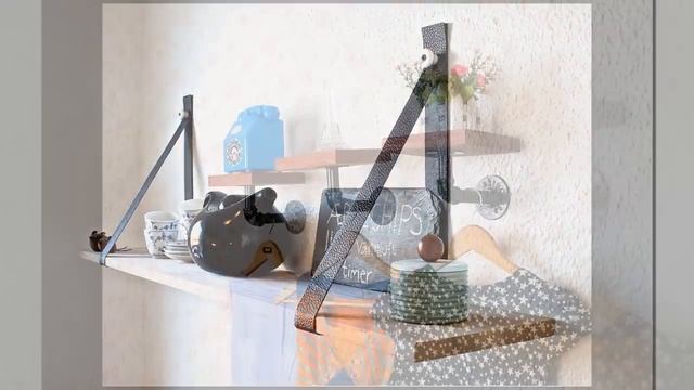 Полки на стену. Необычные идеи дизайна смотреть онлайн