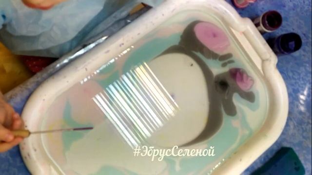 Эбру в детском саду. Регулярные занятия с детьми в Екатеринбурге. смотреть онлайн