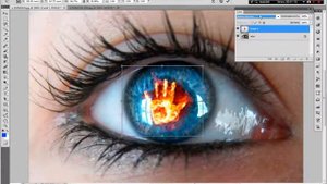 Как в фотошопе сделать отражение в глазах от Jinxe