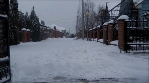 Husqvarna ST 121E, тест снегоочистителя