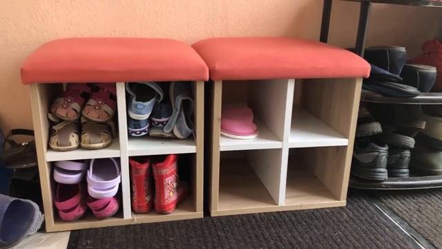 Стеллаж для детской из Леруа Мерлен. Мебель в детскую. Пуфик в прихожую. Обзор. Модель, цвета и цен смотреть онлайн