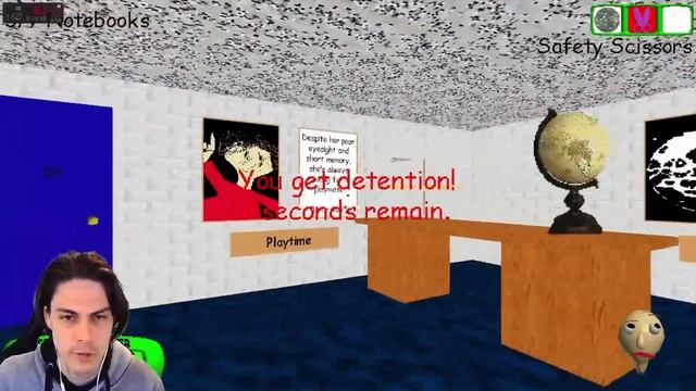 БАЛДИ РЕМАСТЕР - РЕШАЕМ СЕКРЕТНЫЙ ПРИМЕР ! - Baldis Basics Remastered смотреть онлайн