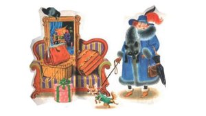 Дама сдавала в багаж.