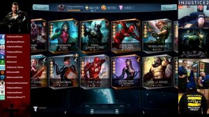 Injustice 2 iOS -  Gear Locations Unhinged Harley, Marksman Deadshot, Flora Poison Ivy, Aquaman