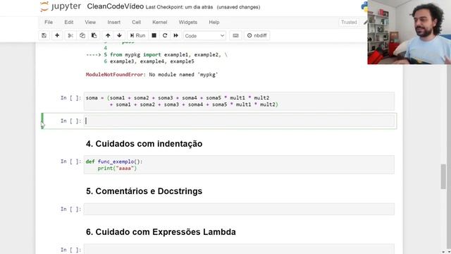 Caracteres por Linha, Indentação, Comentários e Docstrings - Python Clean Code 02 смотреть онлайн
