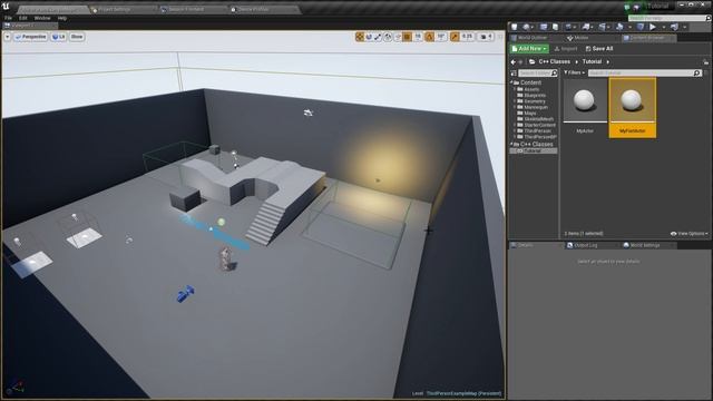 Unreal Engine 4 C++ - 1. Создание класса