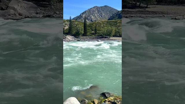 Ильгуменский порог на реке Катунь, Горный Алтай #горныйалтай #altay #россия #сибирь #алтай #russia