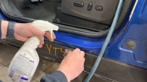 Убираем надписи маркером на авто из США #автомойка #сша #car