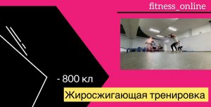 Жиросжигающая тренировка -800 кл