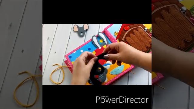 Книжка для Изабеллы. #развивающаякнижка #развивающая_книжка #busybook #softbook #quietbook смотреть онлайн