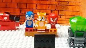 заставка на мой сериал Лего Соник супер ёжик