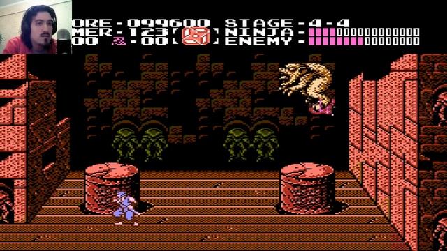 Играем в Ninja Gaiden на Денди смотреть онлайн